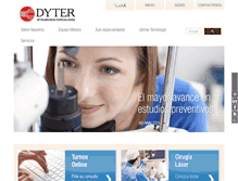 Tablet Screenshot of dyter.com.ar
